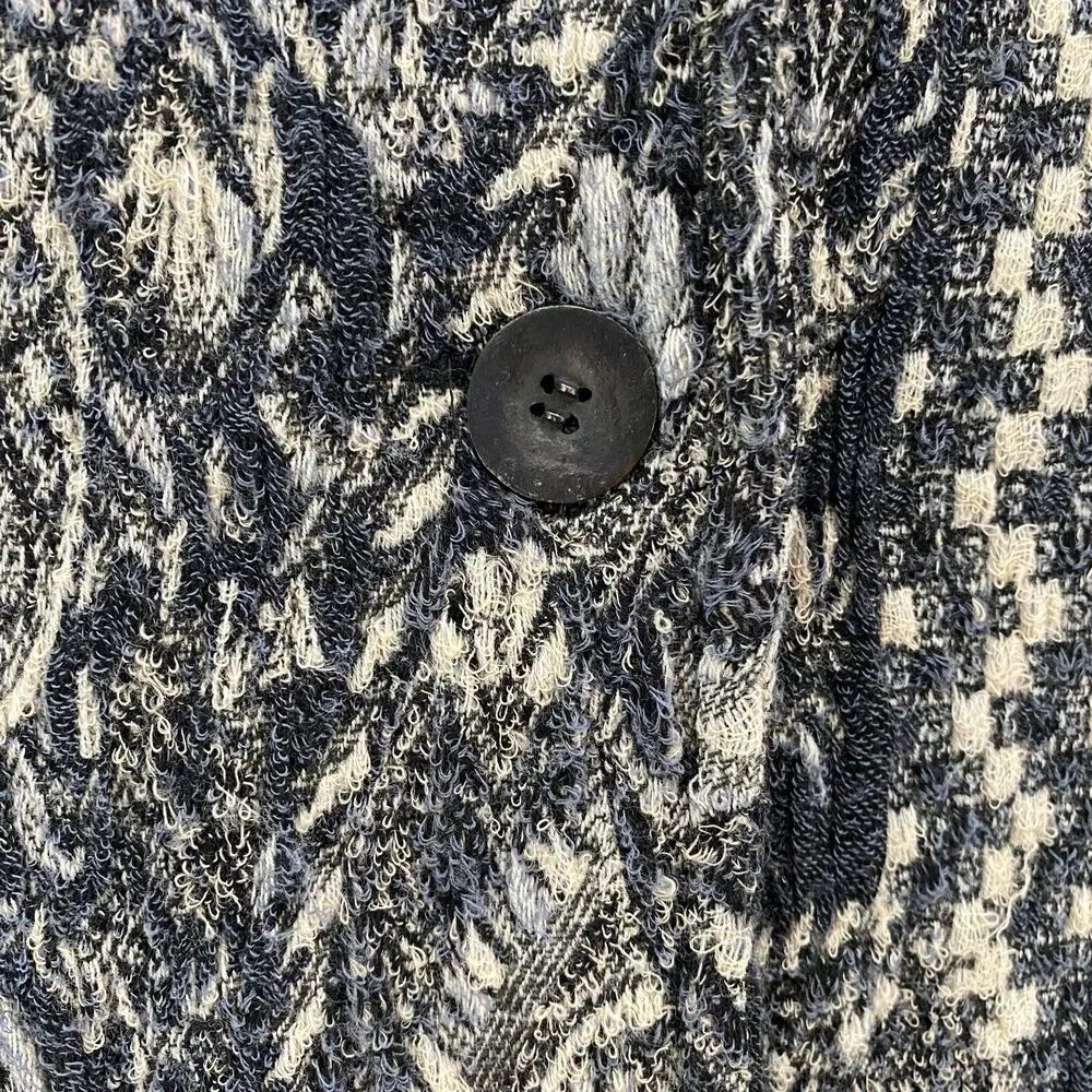 Laura Ashley Wool Cardigan Sweater Womens L Button Up Fairy‎ Grunge Cottagecore